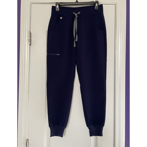 FIGS Zamora 2.0 Jogger Scrub Pants Navy Blue W18SW2005 Size XS/P Petite - Picture 1 of 9